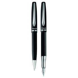Zestaw Pelikan Jazz Elegance Długopis + Pióro wieczne, Czarny